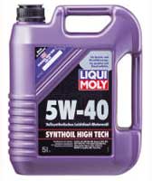 Масло моторное LIQUI MOLY Synthoil High Tech 5W-40  синтетика 4л